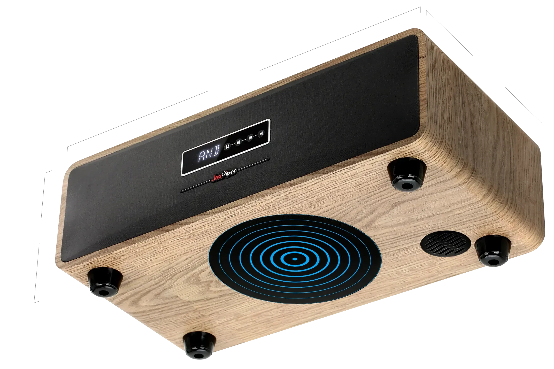 JazPiper MAX 2.1 Karaoke Soundbar with Wireless Microphones