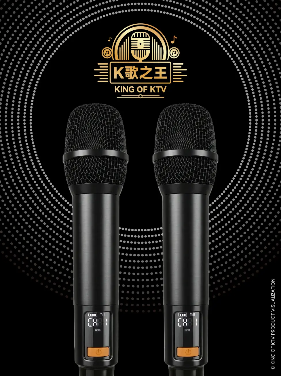 JazPiper K1 UHF Wireless Microphone