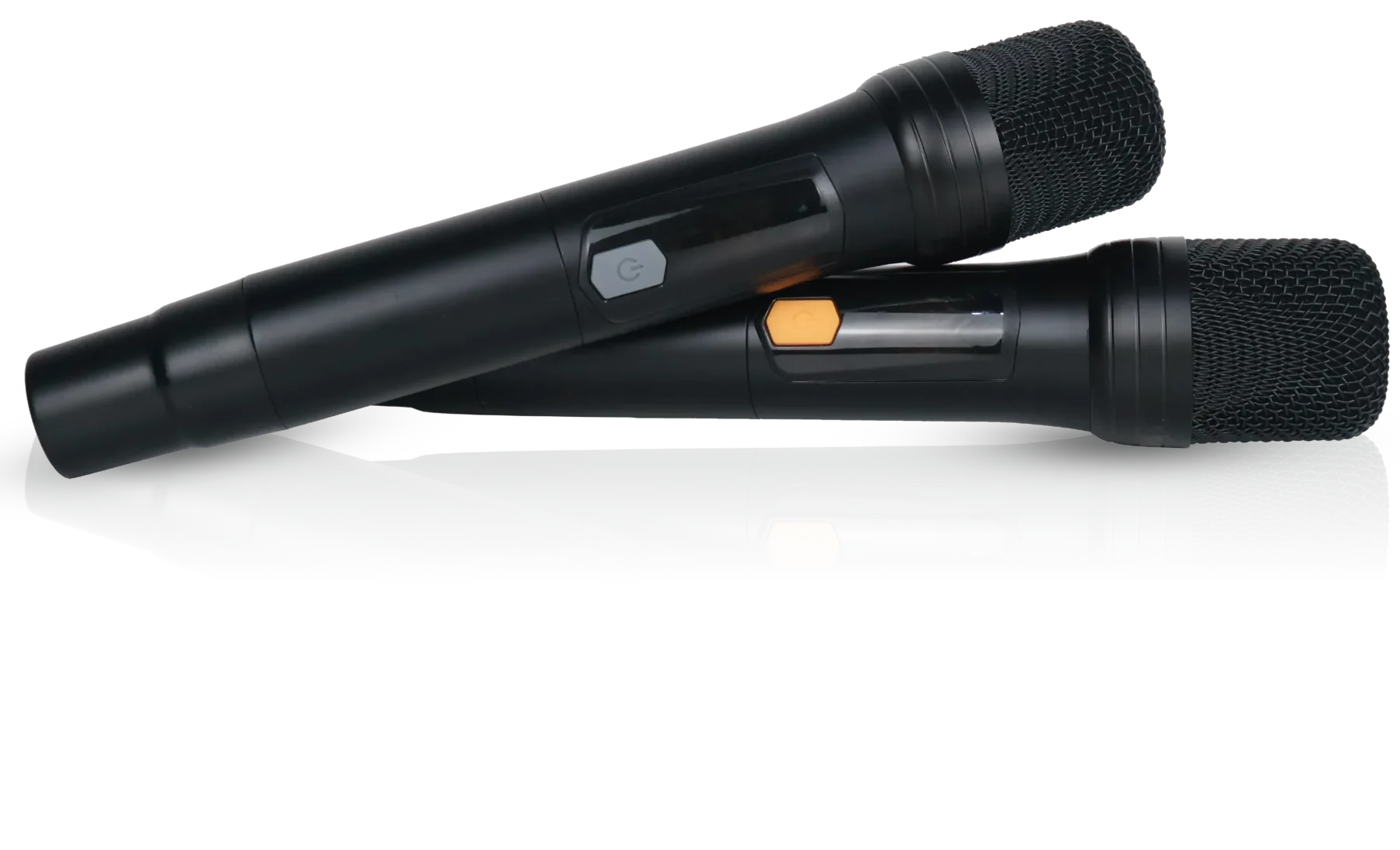 Pair of JazPiper GO wireless microphones